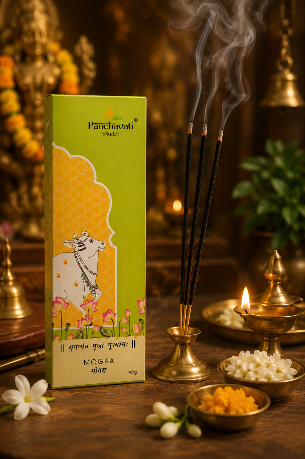 Panchavati Shuddh Agarbatti — Mogra मोगरा