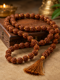5 Mukhi Rudraksha Mala 108 beads