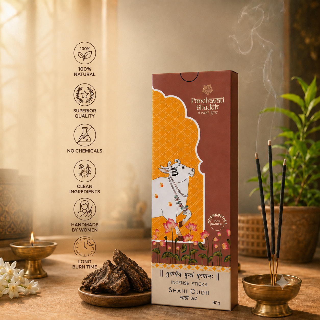 Shahi Oudh शाही ऊद (Pack of 3)